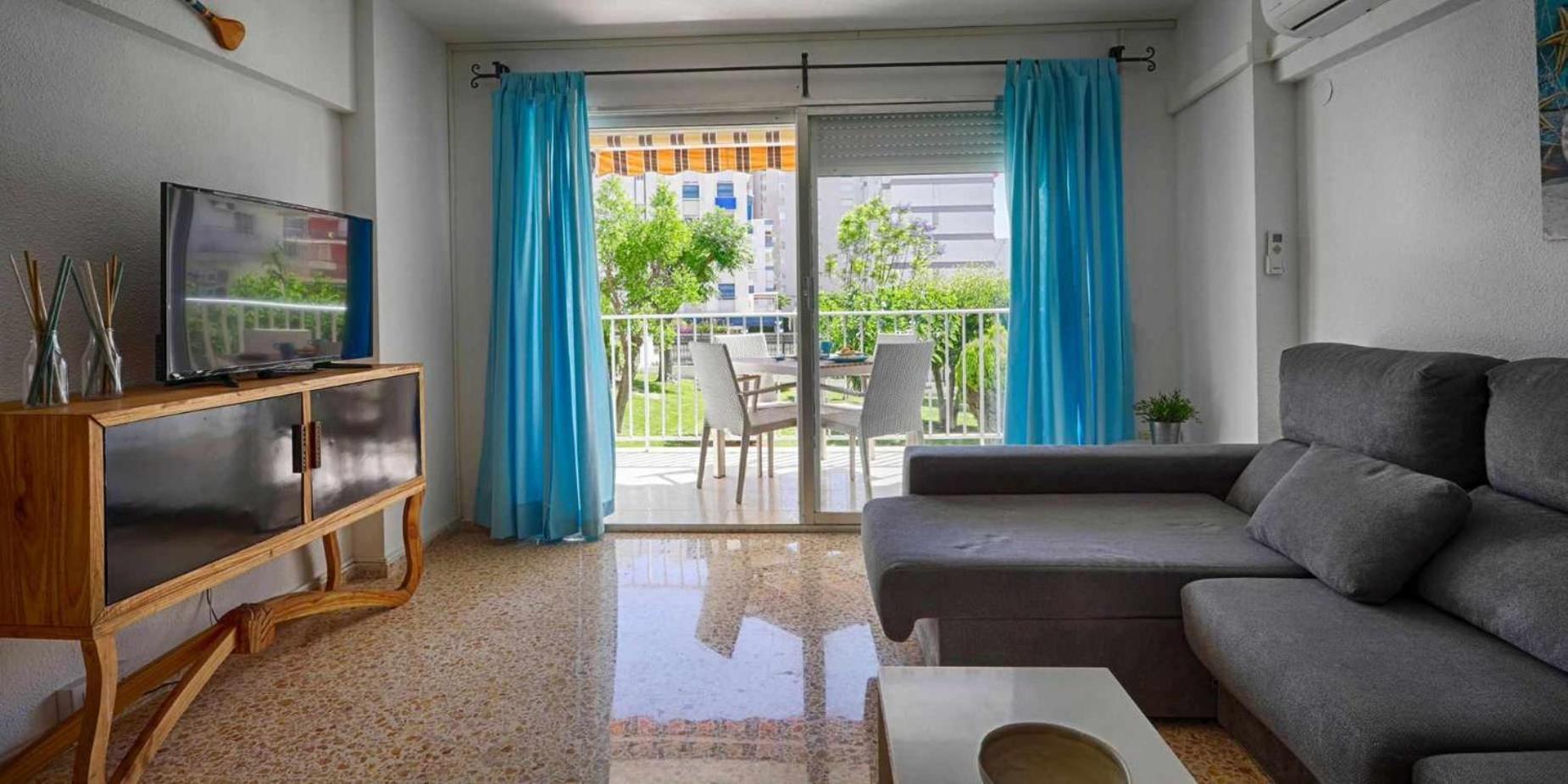 Apartamento Brasil Mar Playa de Gandia Exteriör bild